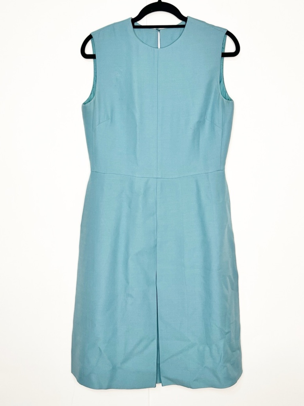 Valentino Spa Wool Silk Blend Pleated Dress